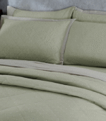 Muted Dot Quilt Green - Image 3