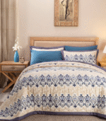 Nouveau Blue Quilt - Image 2