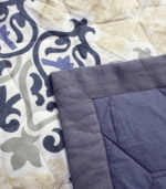 Nouveau Blue Quilt - Image 3